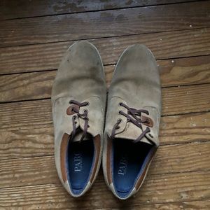 Suede Dress Sneakers